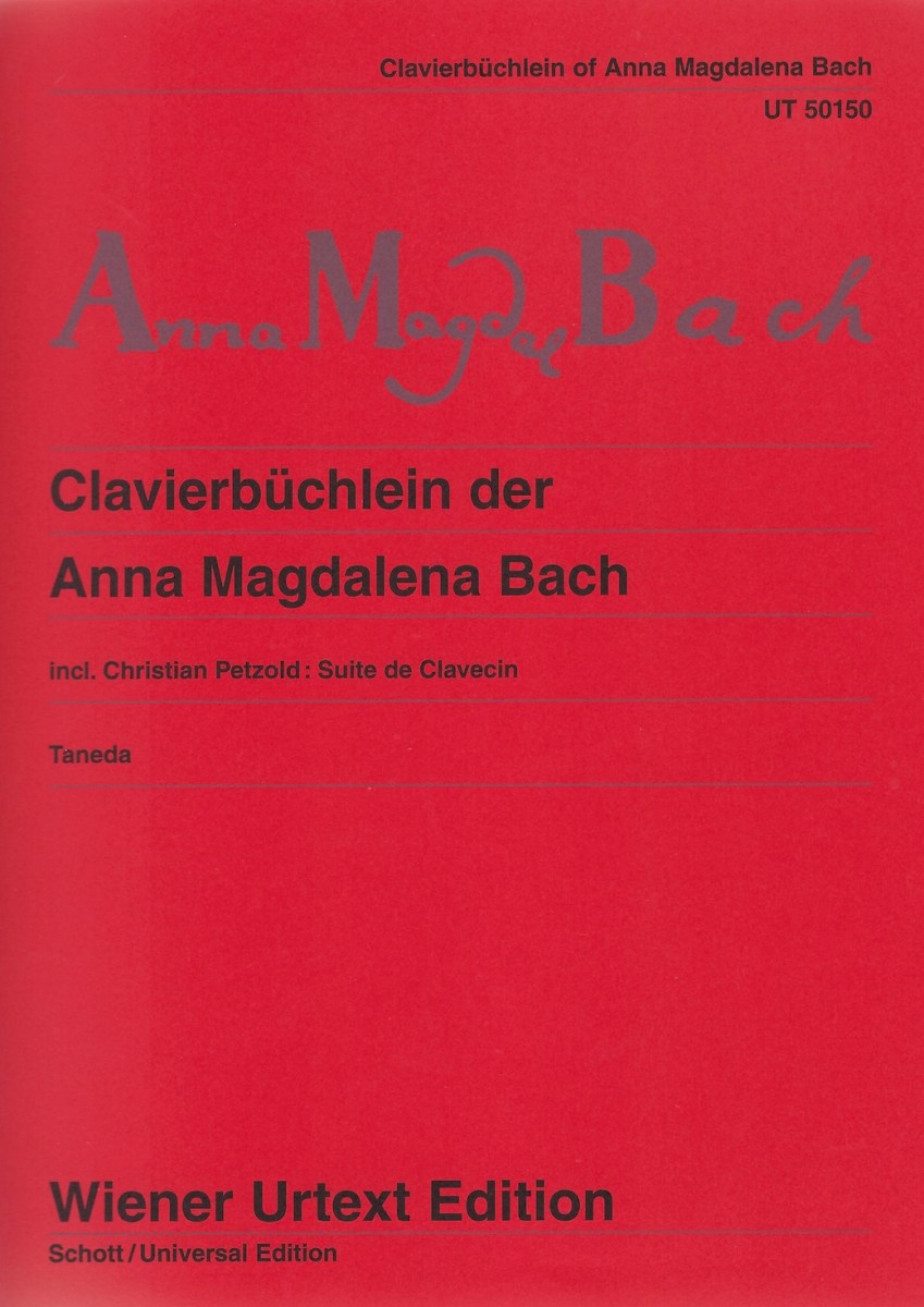 Clavierbüchlein der Anna Magdalena Bach S1